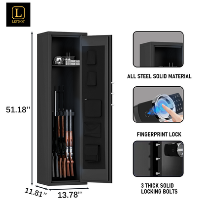 Leynot Biometric Rifle Gun Safe