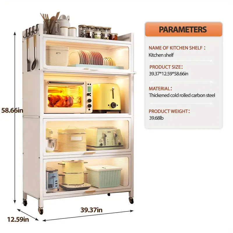 Leynot tall freestanding cabin locker